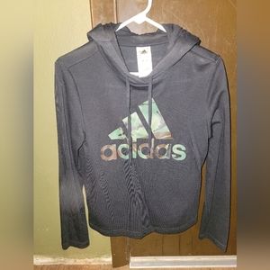 Adidas crop hoodie